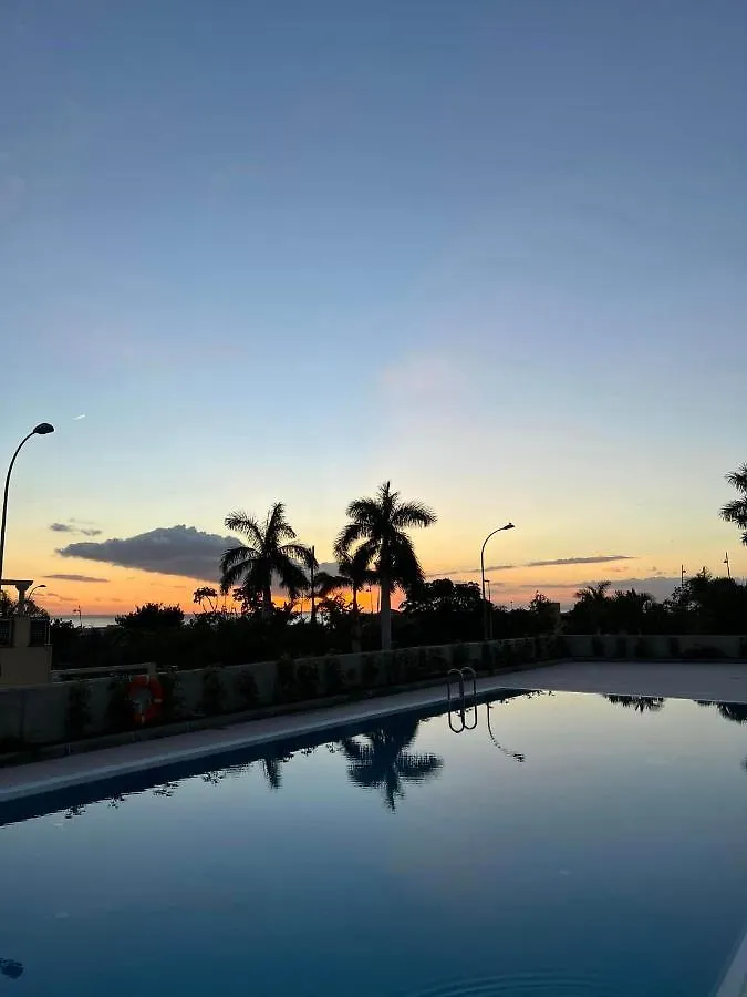 Las Terrazas: New Apartment with Heated Pool and Garden Terrace Costa Adeje  Costa Adeje (Tenerife)