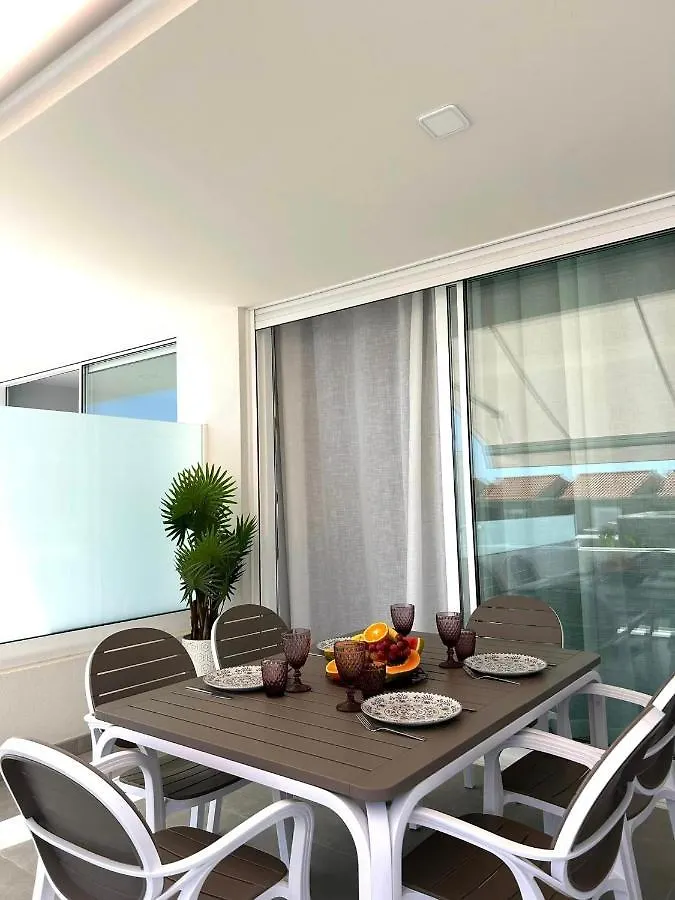 Las Terrazas: New Apartment with Heated Pool and Garden Terrace Costa Adeje